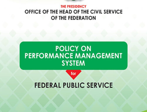 POLICY ON PERFORMANCE MANAGEMENT SYSTEM for FEDERAL PUBLIC SERVICE