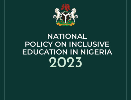 NATIONAL POLICY ON INCLUSIVE EDUCATION IN NIGERIA, 2023